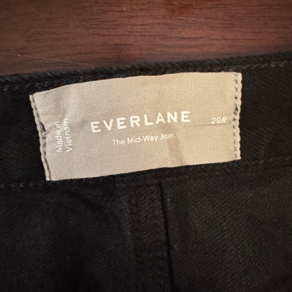 Never Worn Everlane Midway Jeans in Washed Black - Size 29 - Picture 4 of 4
